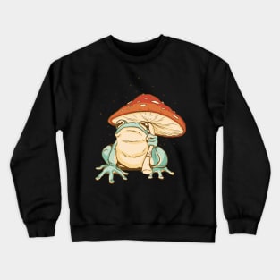 Cottagecore Mushroom Crewneck Sweatshirt